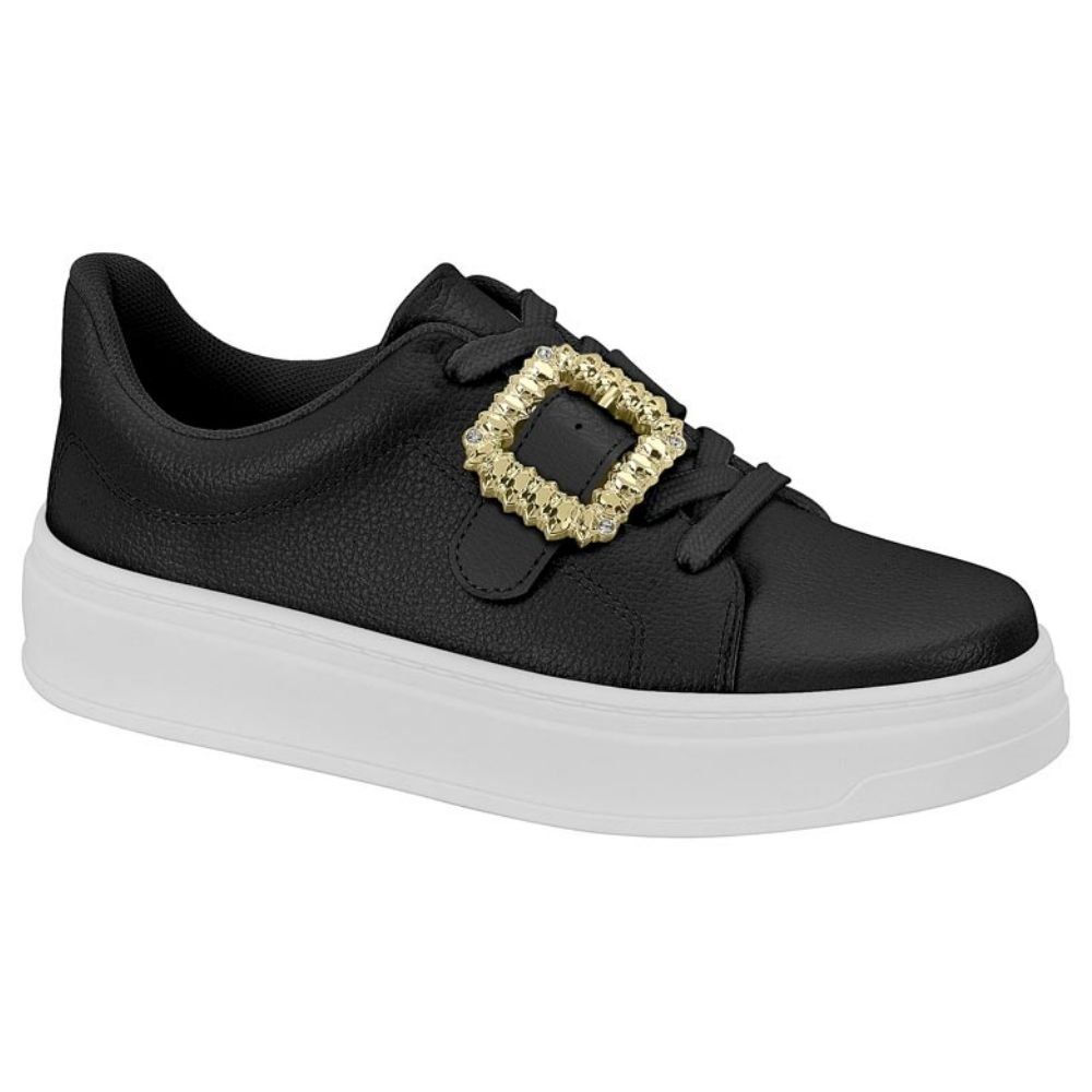 Tênis Casual Feminino Napa Preto Beira Rio 4305.109