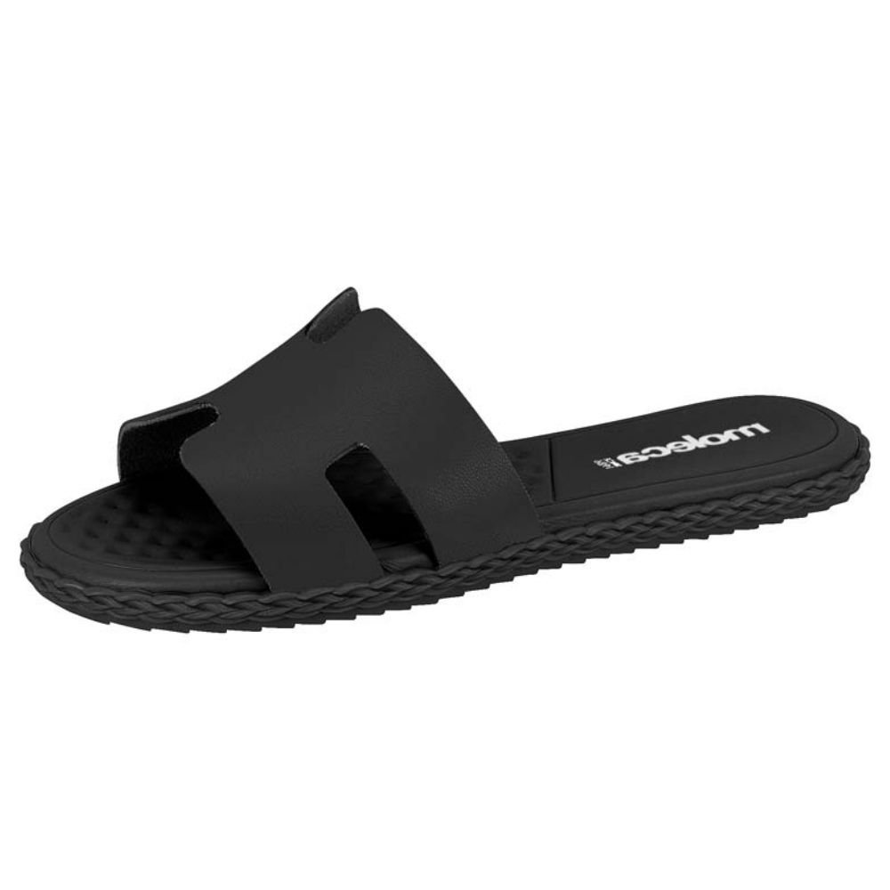 Chinelo Feminino Napa Preto Moleca 5452.253 Preto 2