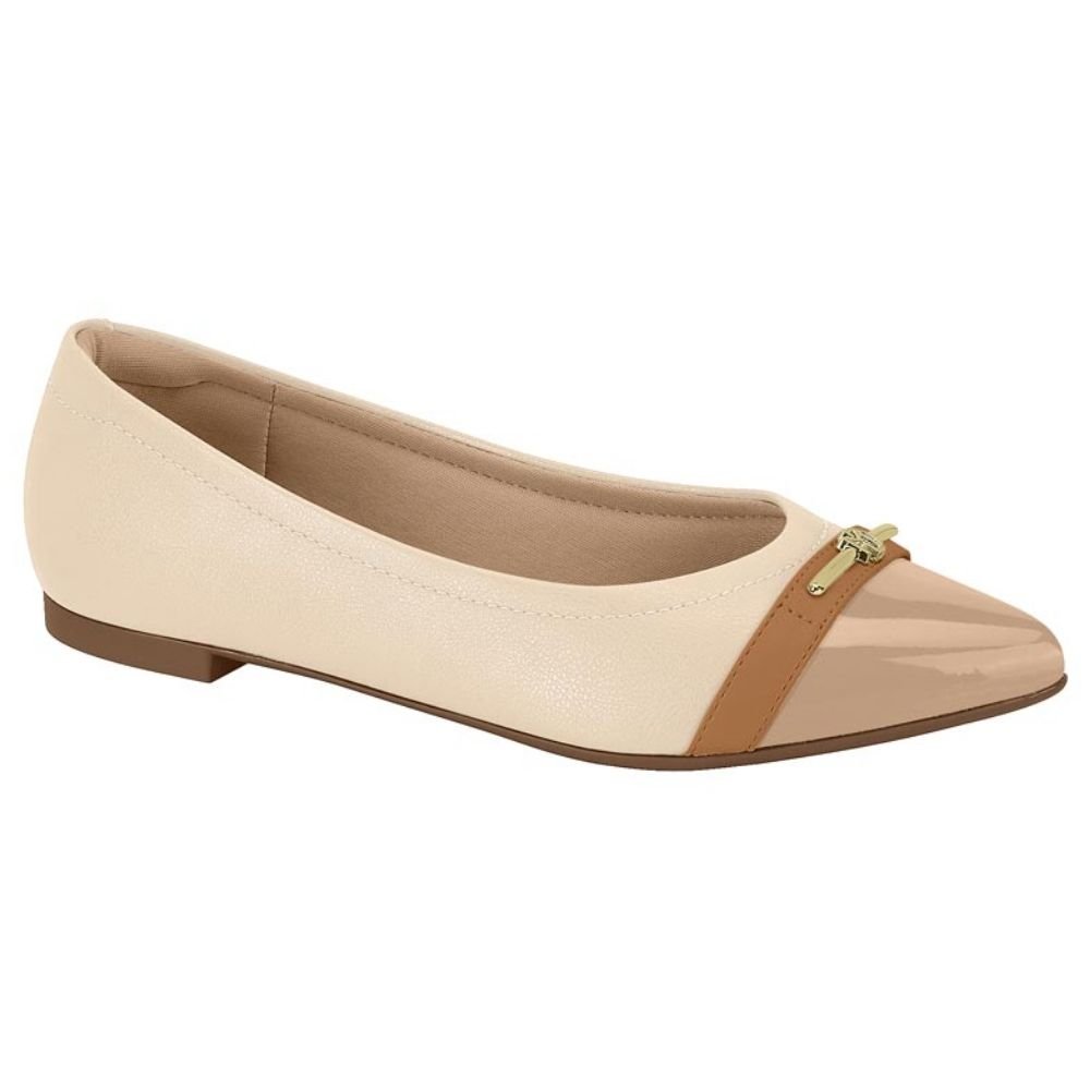 Sapatilha Feminina Creme Bege Camel Modare 7334.244? 