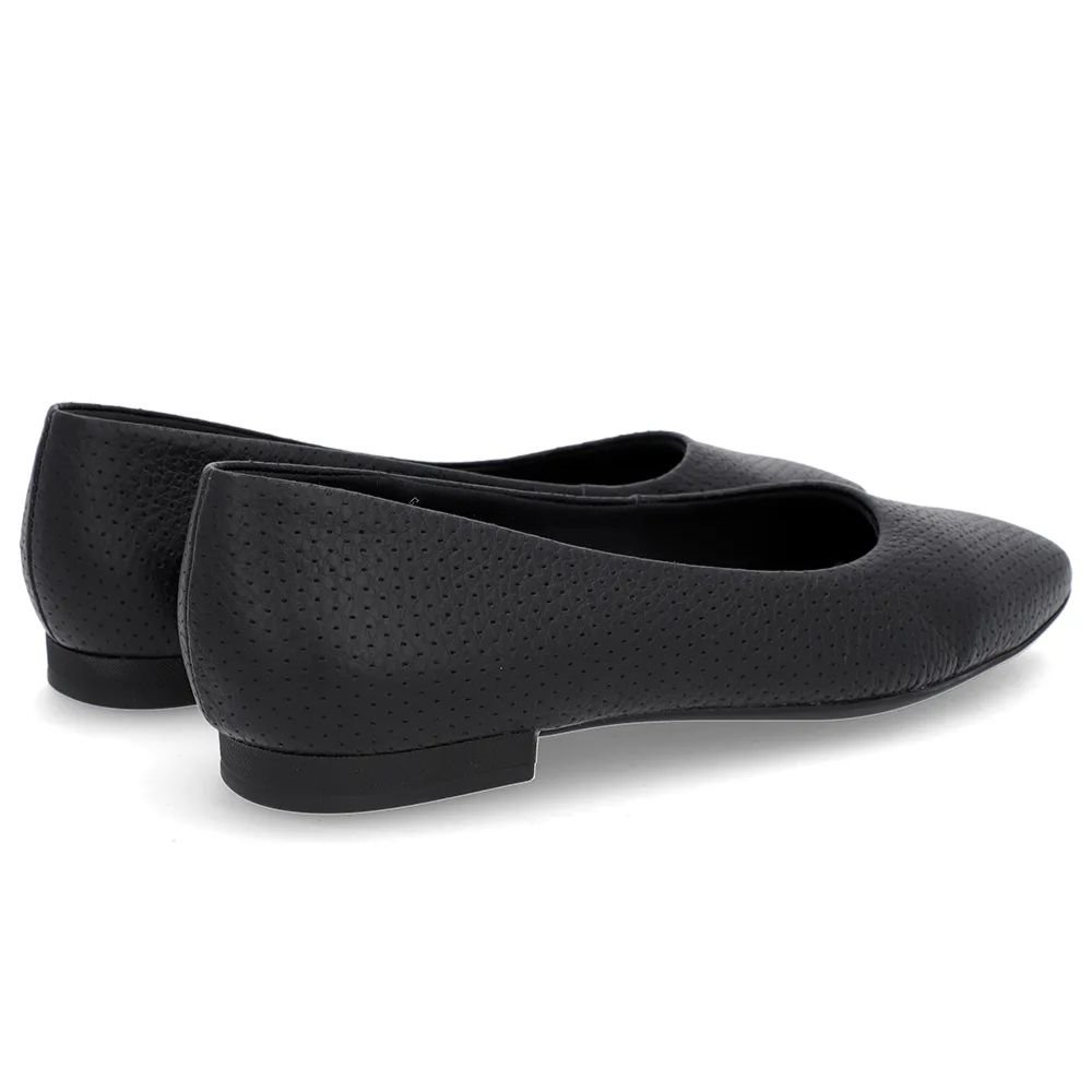 Sapatilha Feminina Couro Preto Usaflex AG40026 Preto 4