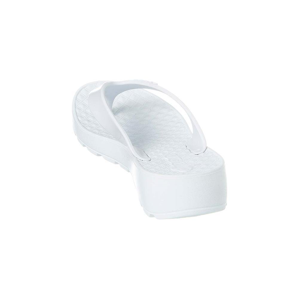 Chinelo Infantil Menina Dijean Tiras Largas Conforto Branco 4