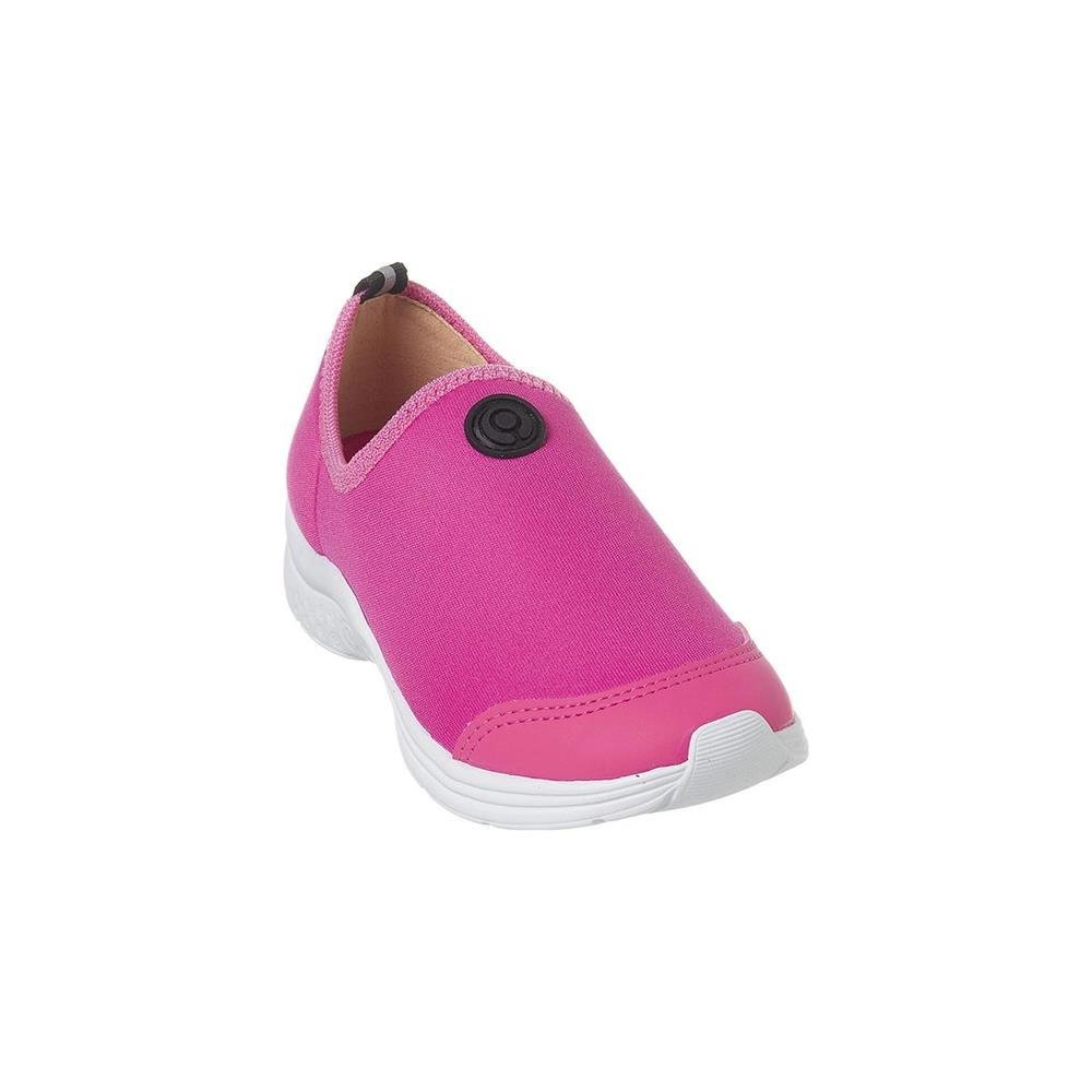 Tênis Infantil Menina Ortopé Joy Comfy Slip On Calce Fácil Rosa 1