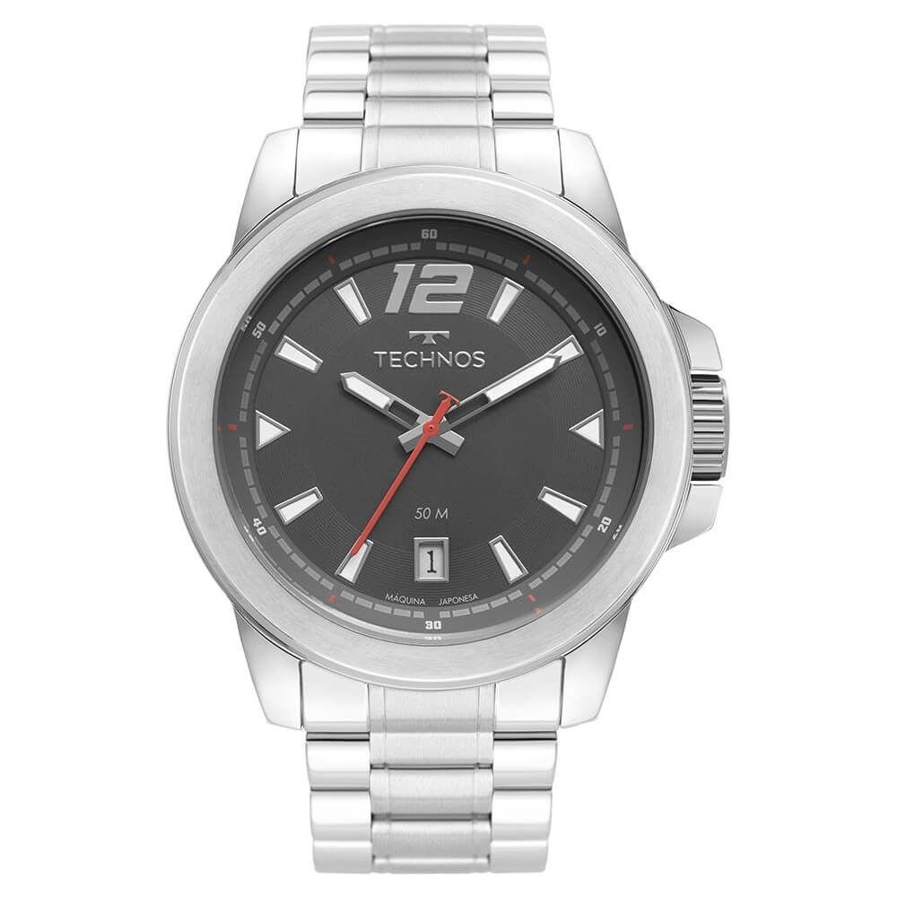Relógio Technos Masculino Performance Racer 2415DP/1C. Prata 1
