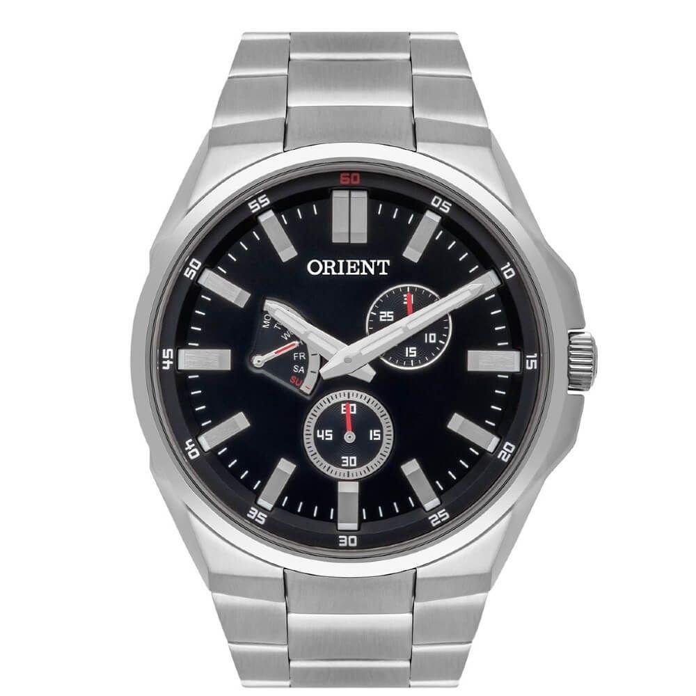 Relógio Orient Masculino MBSSM087 P1SX. Prata 1
