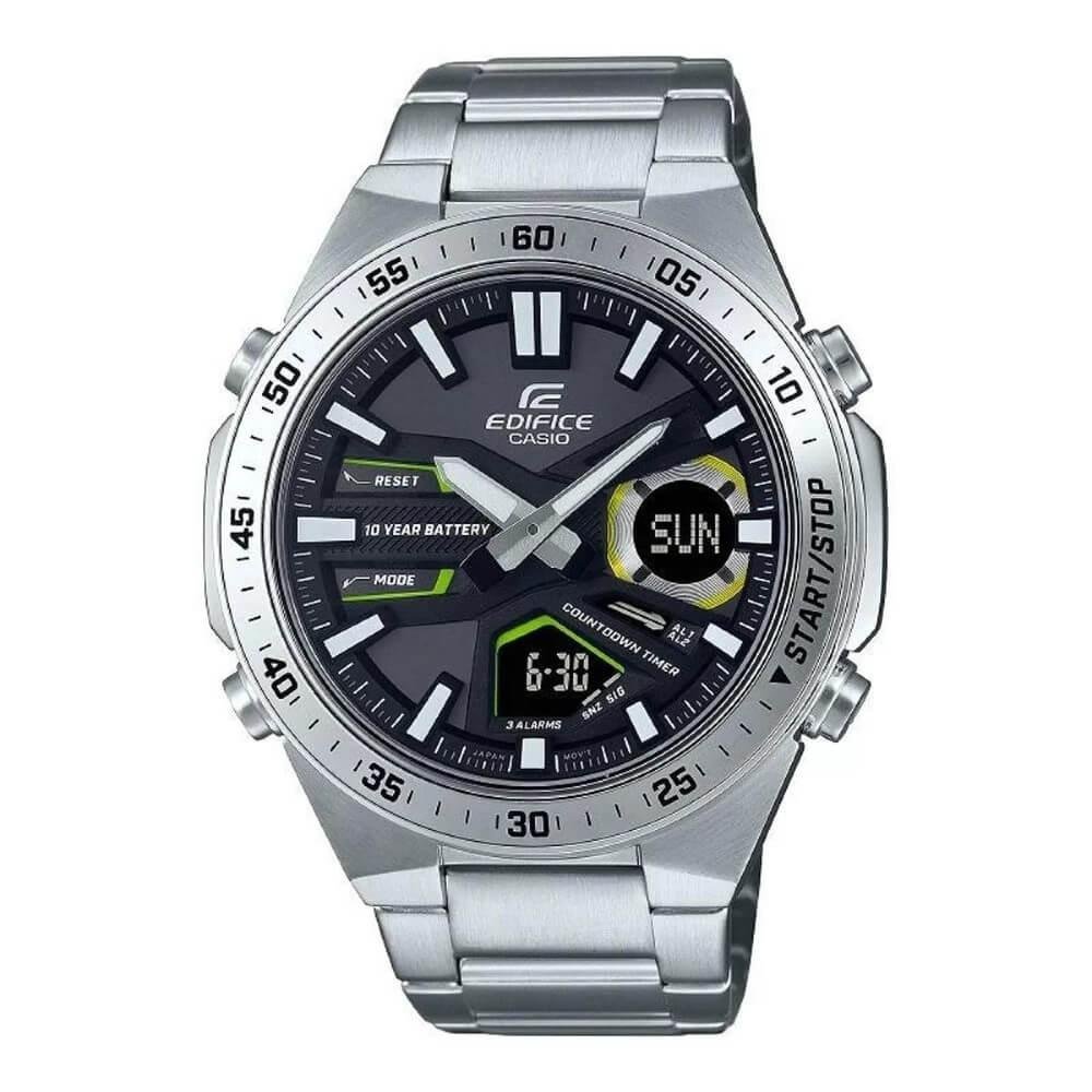 Relógio Casio Edifice Masculino EFV-C110D-1A3VDF Prata 1