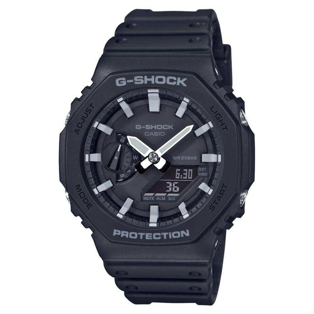 Relógio Casio G-SHOCK GA-2100-1ADR *Carbon Core Guard. Preto 1