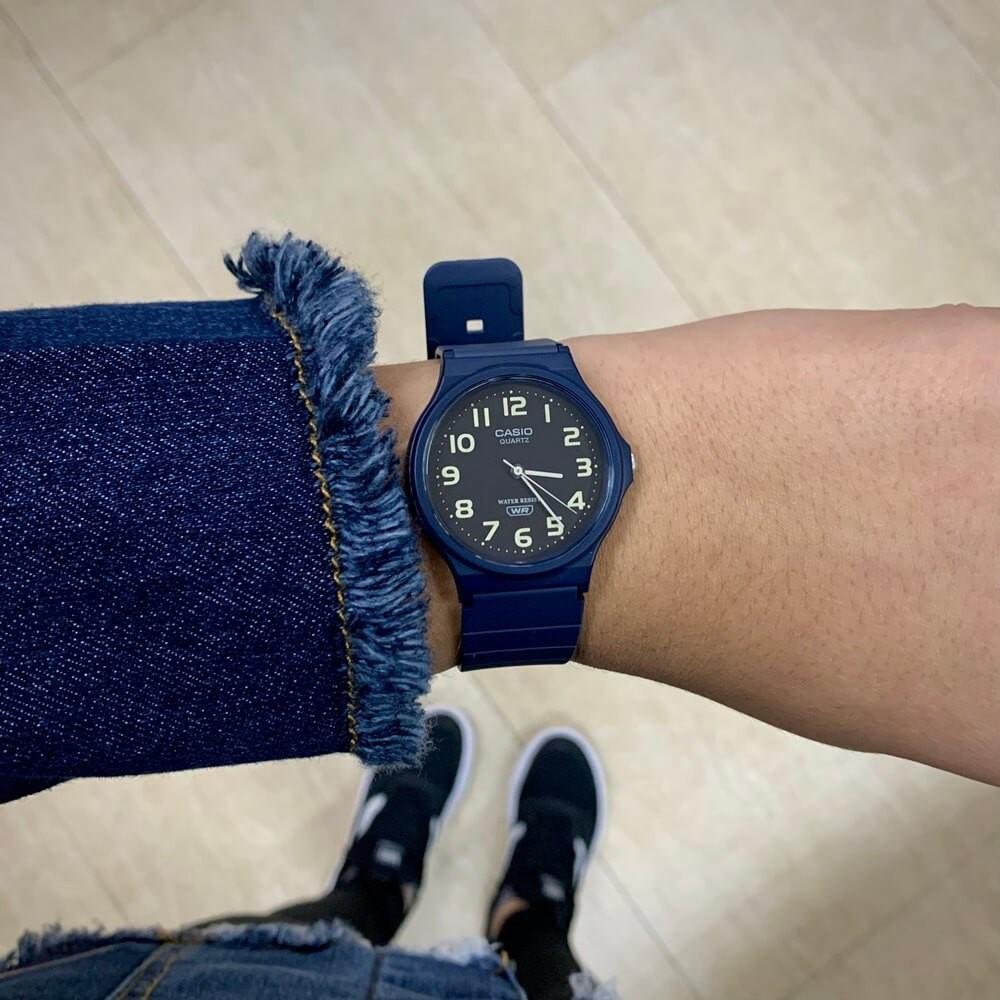 Relógio Casio Feminino MQ-24UC-2BDF. Azul 3