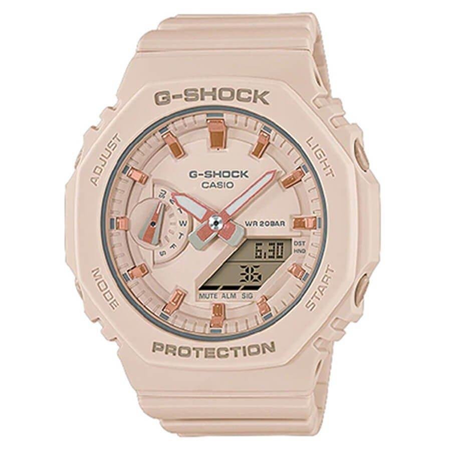 Relógio Casio G-Shock Feminino GMA-S2100-4ADR *Carbon Core Guard Branco 1