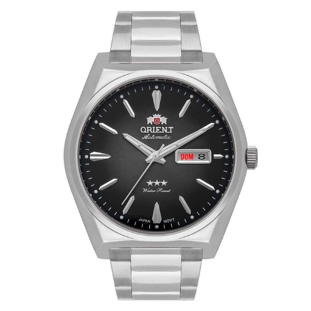 Relógio Orient Masculino Automático F49SS013 P1SX. Prata 1