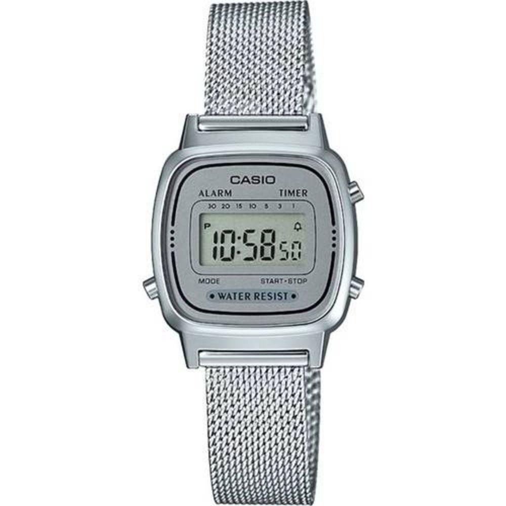 Relógio Casio Feminino Vintage LA670WEM-7DF. Prata 1