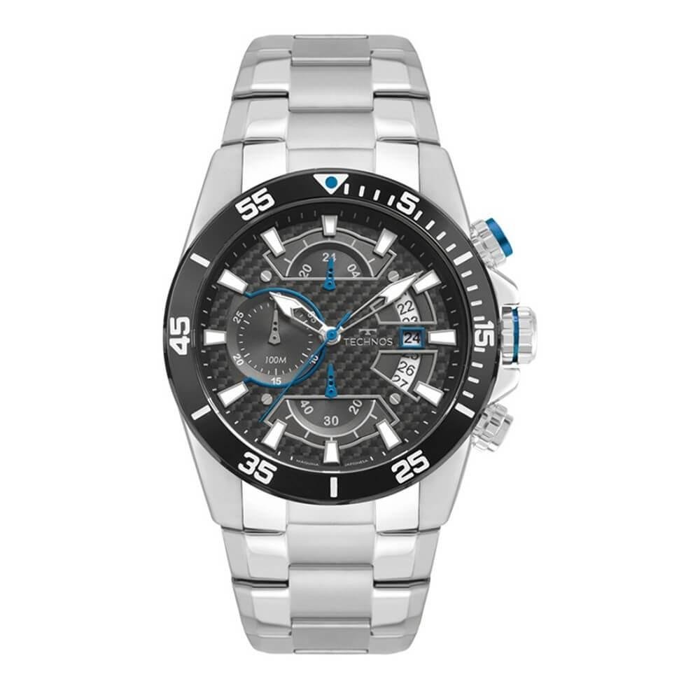 Relógio Technos Masculino Ts_Carbon JS15EMZ/1A Prata 1