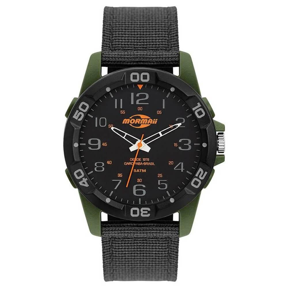 Relógio Mormaii Masculino Urban MOPC21JAR/8V Preto/Verde 1