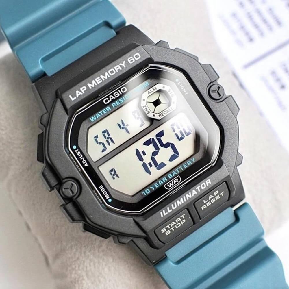 Relógio Casio Standard WS-1400H-3AVDF Azul 6