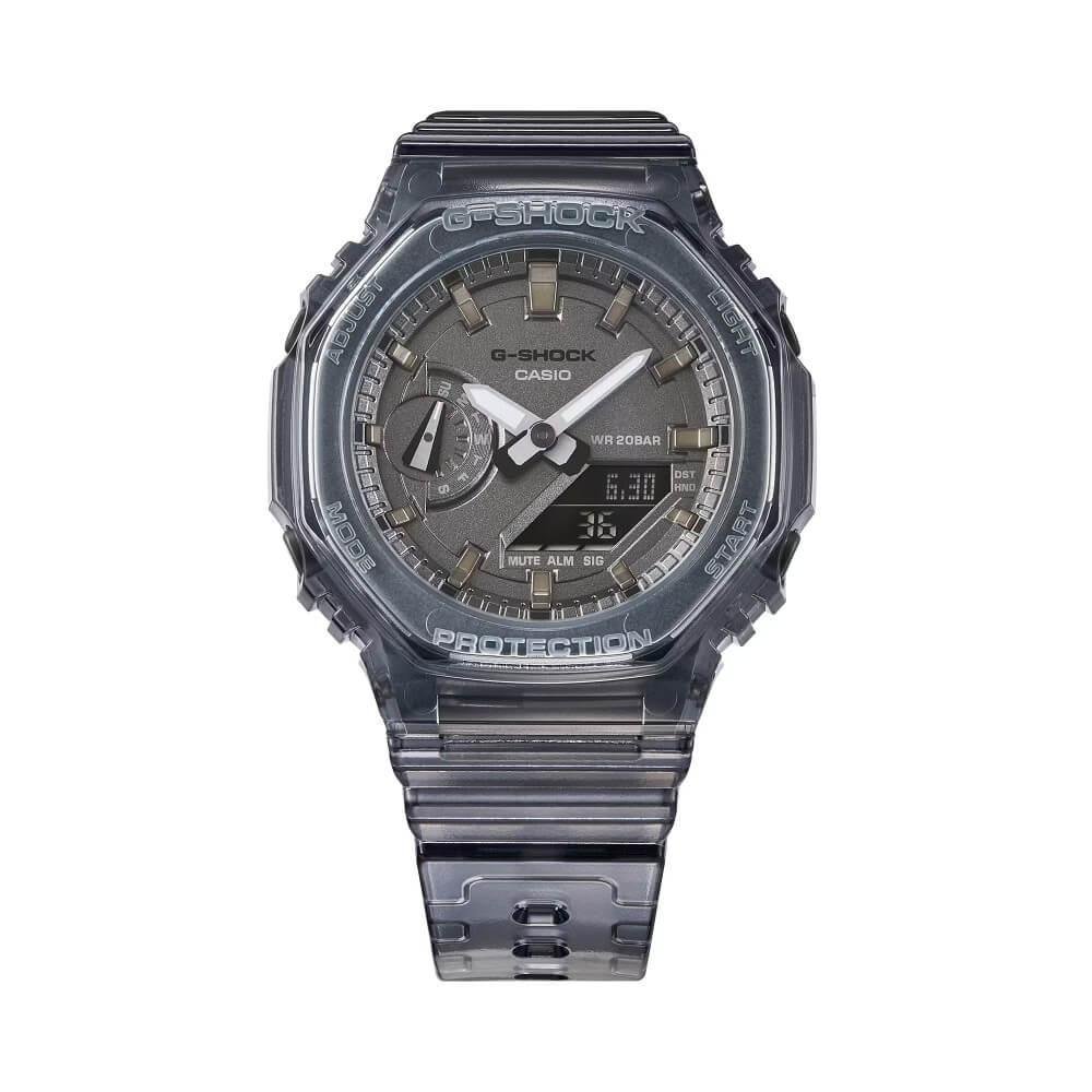 Relógio Casio Feminino G-Shock GMA-S2100SK-1ADR Skeleton Prata 2