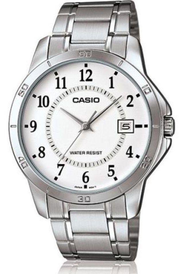 Relógio Casio Masculino Collection MTP-V004D-7BUDF Prata 1