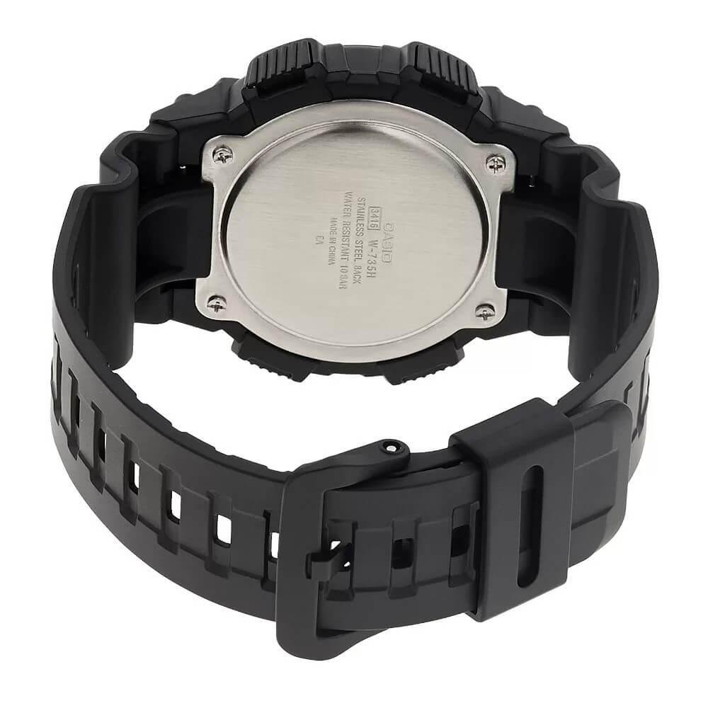 Relógio Casio Masculino W-735H-1AVDF Preto 3