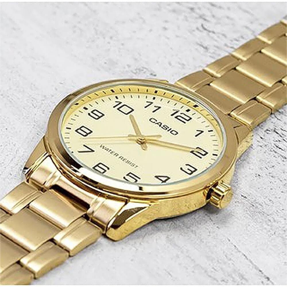 Relógio Casio Collection Masculino MTP-V001G-9BUDF Dourado 3