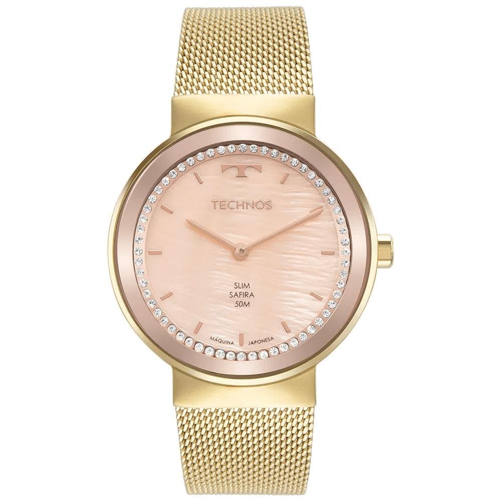 Relógio Technos Feminino Slim GL22AH/1J