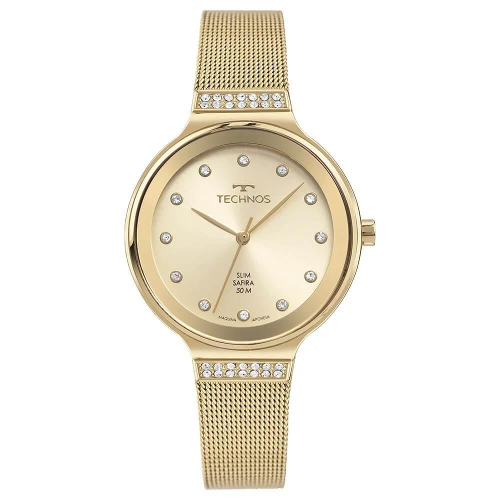 Relógio Technos Feminino Slim GL32BD/1D Dourado 1