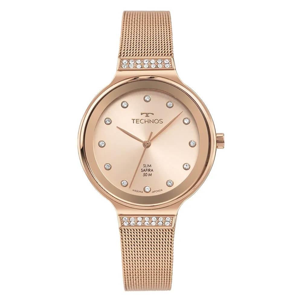 Relógio Technos Feminino Slim GL32BE/1J Rosa 1