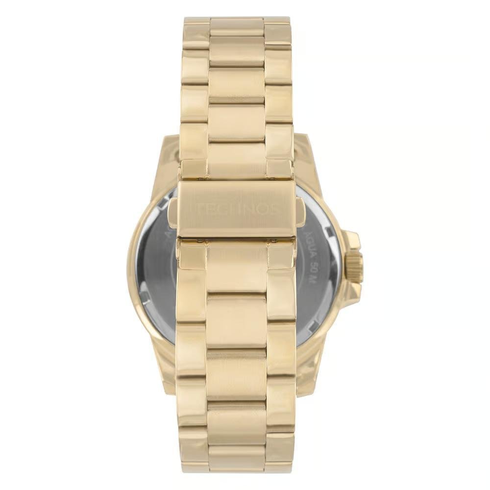 Relógio Technos Masculino Steel 2117LFM/1P Dourado 3