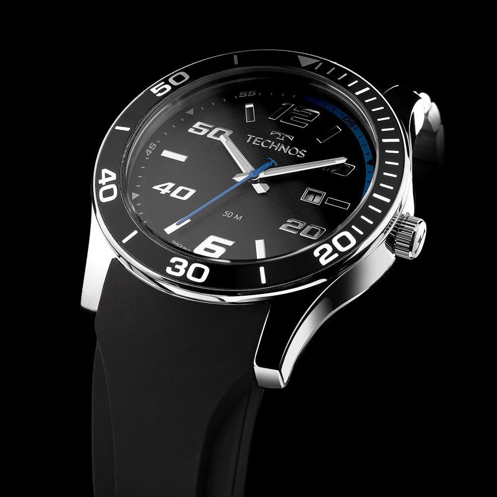 Relógio Technos Masculino Performance Racer 2115TWD/2P Prata 4