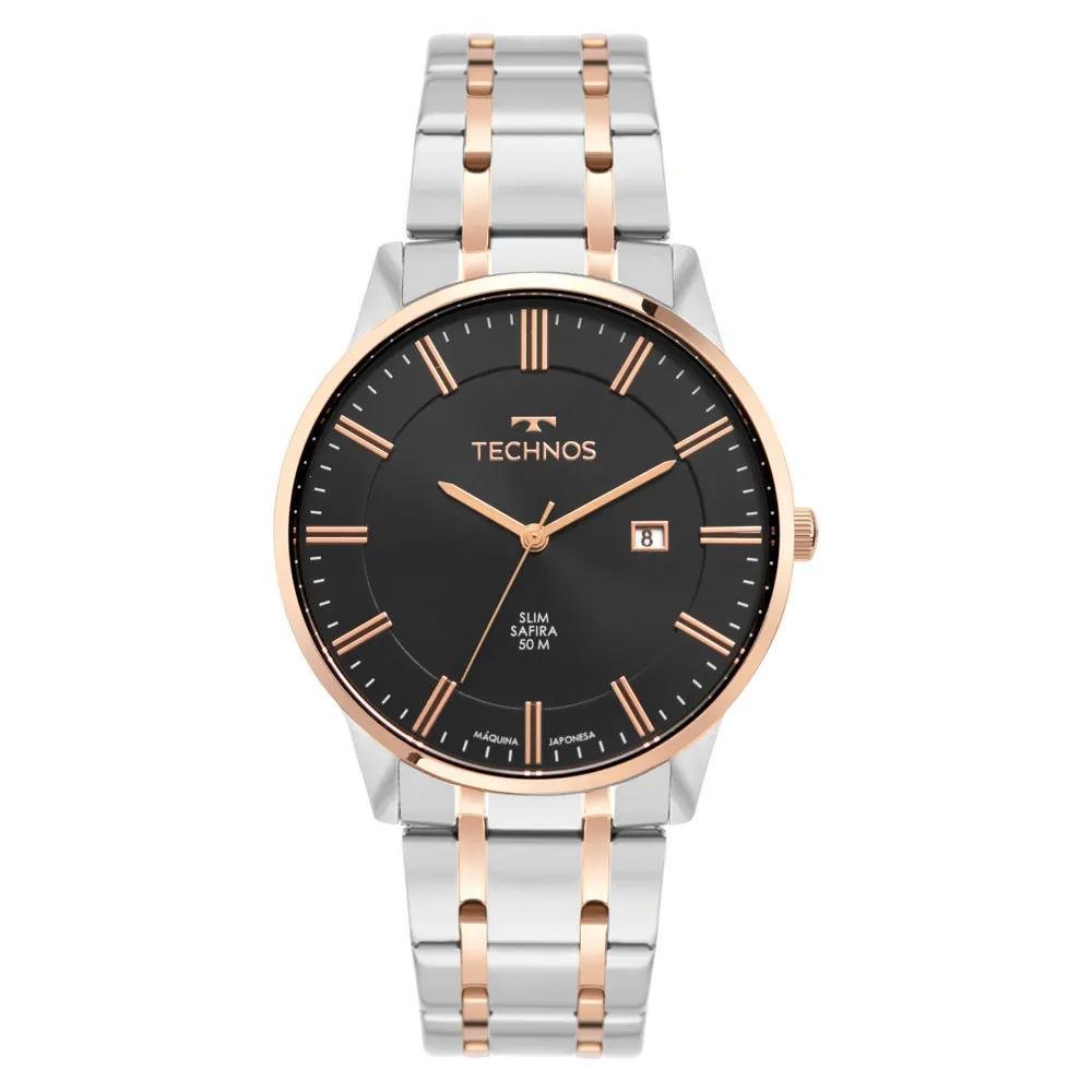 Relógio Technos Masculino Slim GM10YW/1F - Safira Multicores 1