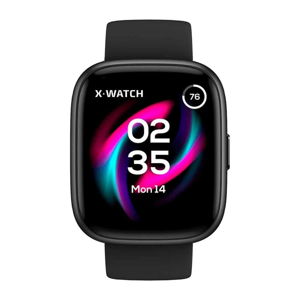 Relogio Smartwatch Unissex Alexa X-Watch XSWUQPI001A - Preto Preto 1