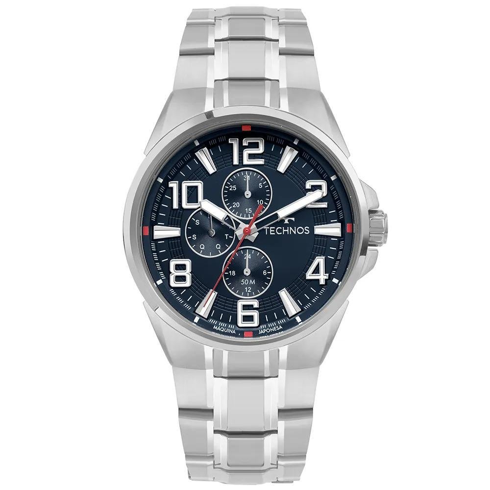 Relógio Masculino Technos Racer 2315LBA/1A Prata