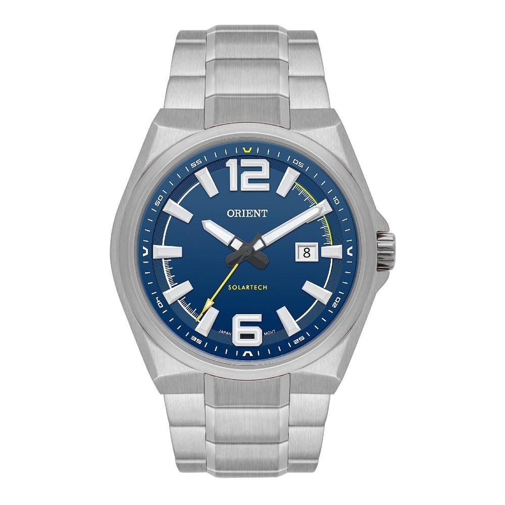 Relógio Orient Masculino SolarTech MBSS1509 D2SX - Solar Prata 1