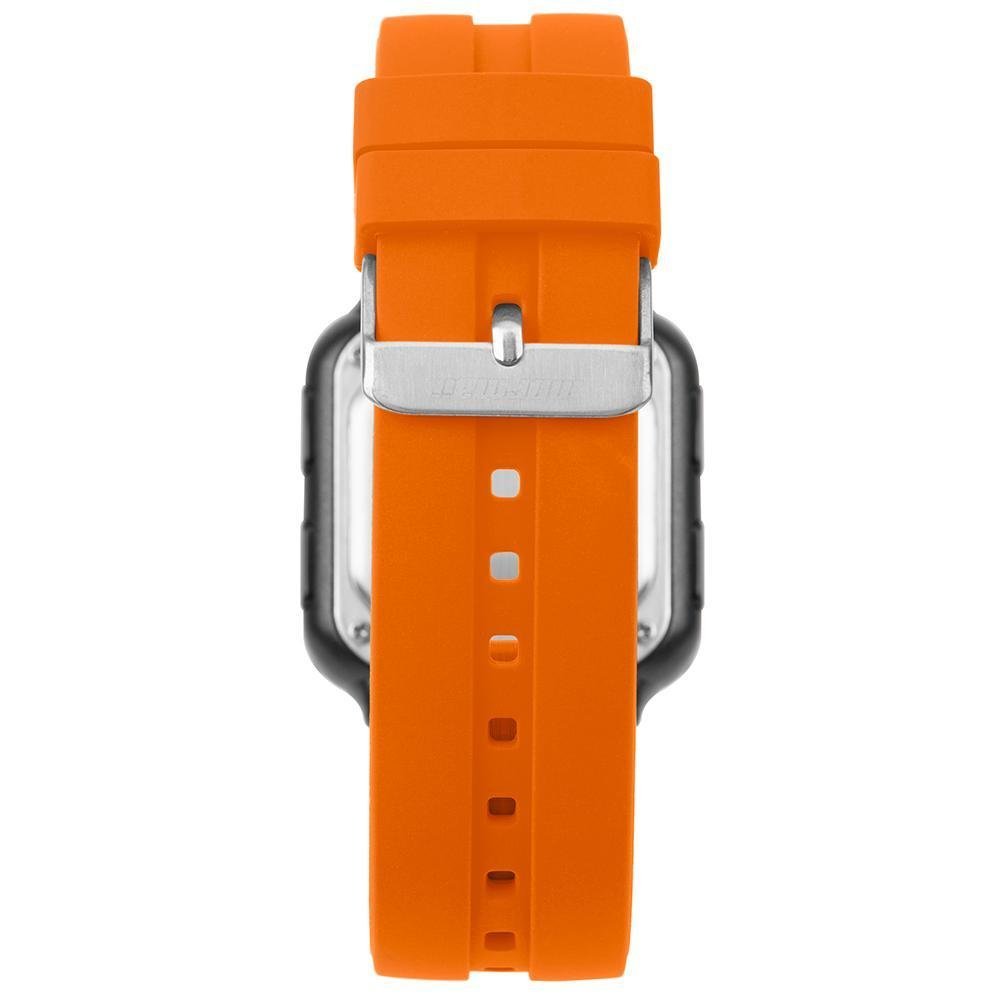 Relógio Mormaii Lab Digi MO6600AN/T8L troca pulseira Laranja 3