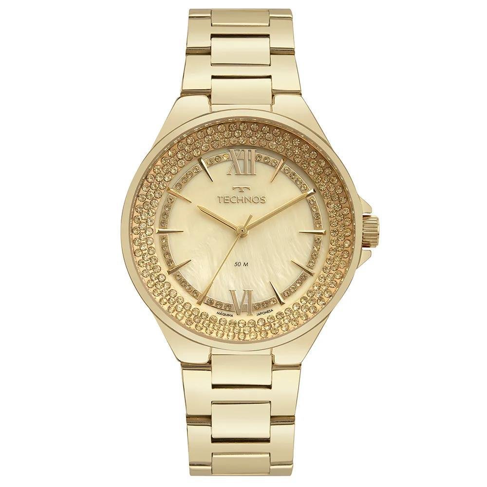 Relógio Technos Feminino St.moritz 2036MSM/1D Dourado 1