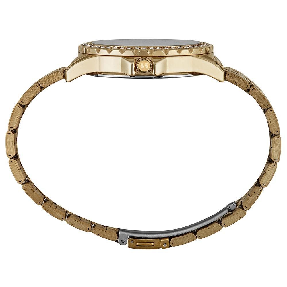 Relógio Feminino Seculus Cristais 44238LPSVDS1 Dourado 2