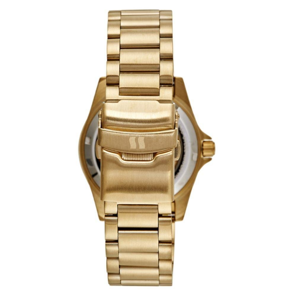Relógio Seculus Masculino Automático catraca 44237GPSVDA3 Dourado 3