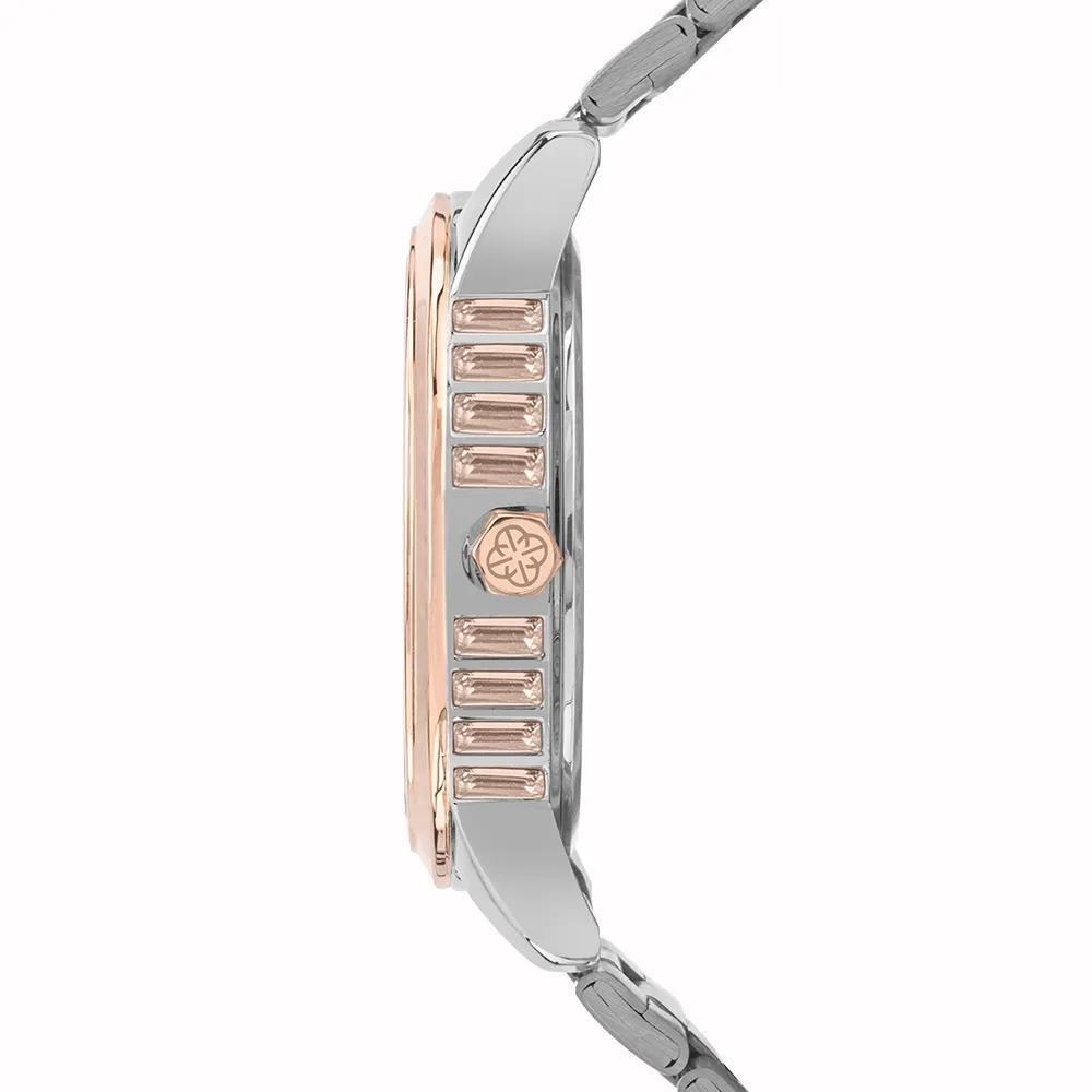 Relógio Euro Feminino Stones Bicolor - EU2035YVT/4J Prata 2