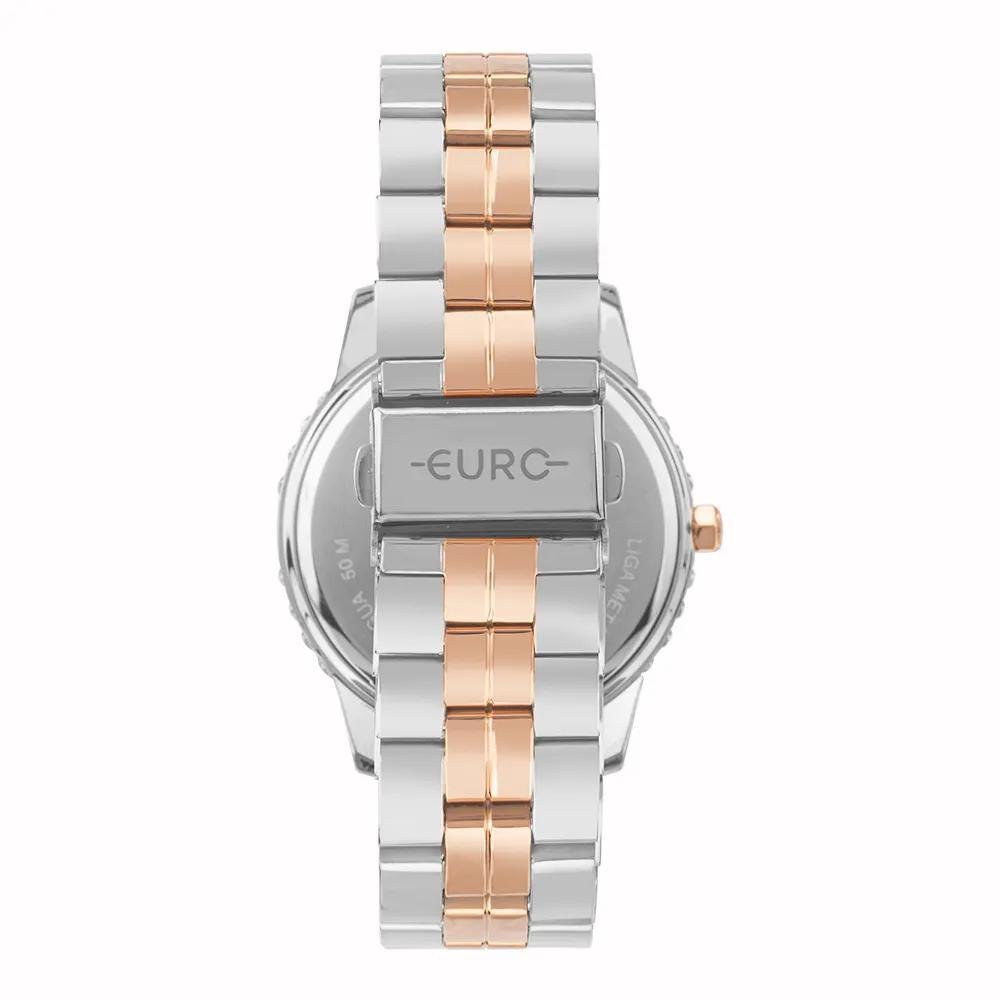 Relógio Euro Feminino Stones Bicolor - EU2035YVT/4J Prata 3