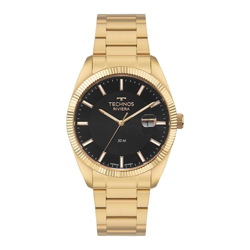 Relógio Technos Masculino Riviera Dourado - 2317AG/1P