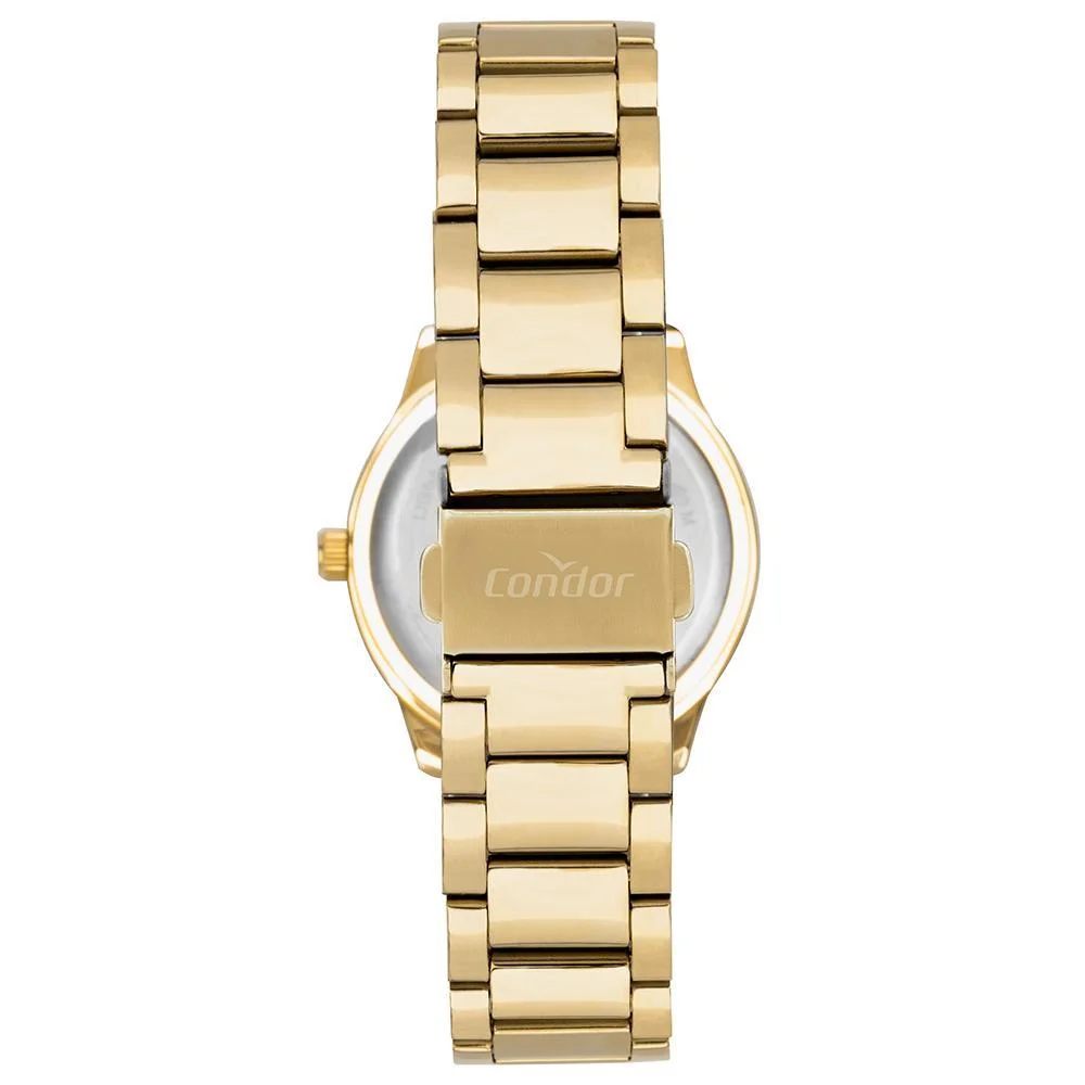 Kit Relógio Condor Feminino Dia A Dia Dourado - CO2035NRD/K4X Dourado 3