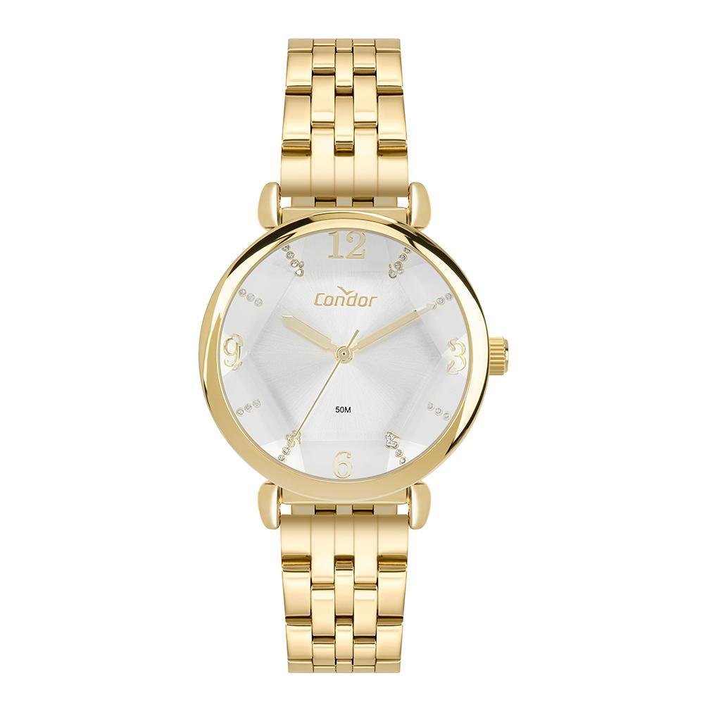 Relógio Condor Feminino Elegante Dourado - CO2035NJQ/4K
