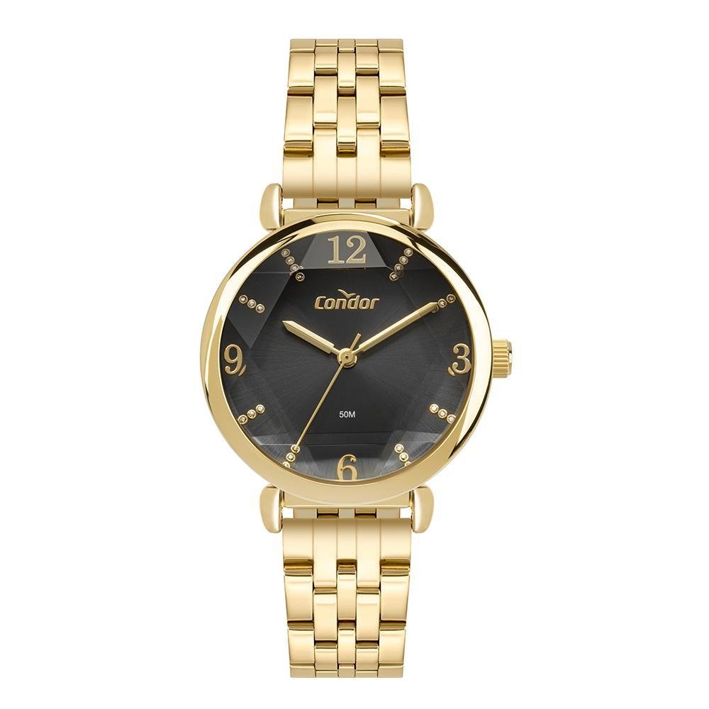 Relógio Condor Feminino Elegante Dourado - CO2035NJQ/4P