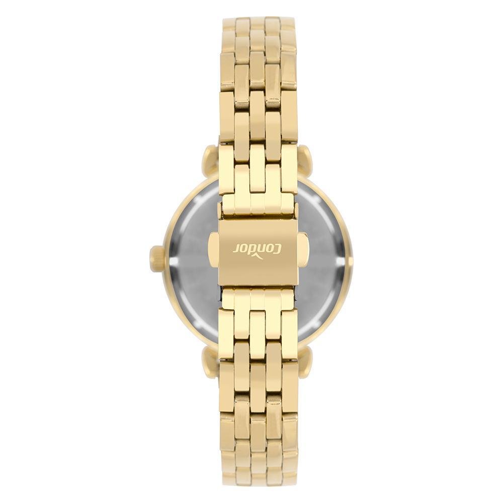 Relógio Condor Feminino Elegante Dourado - CO2035NJQ/4P Dourado 3