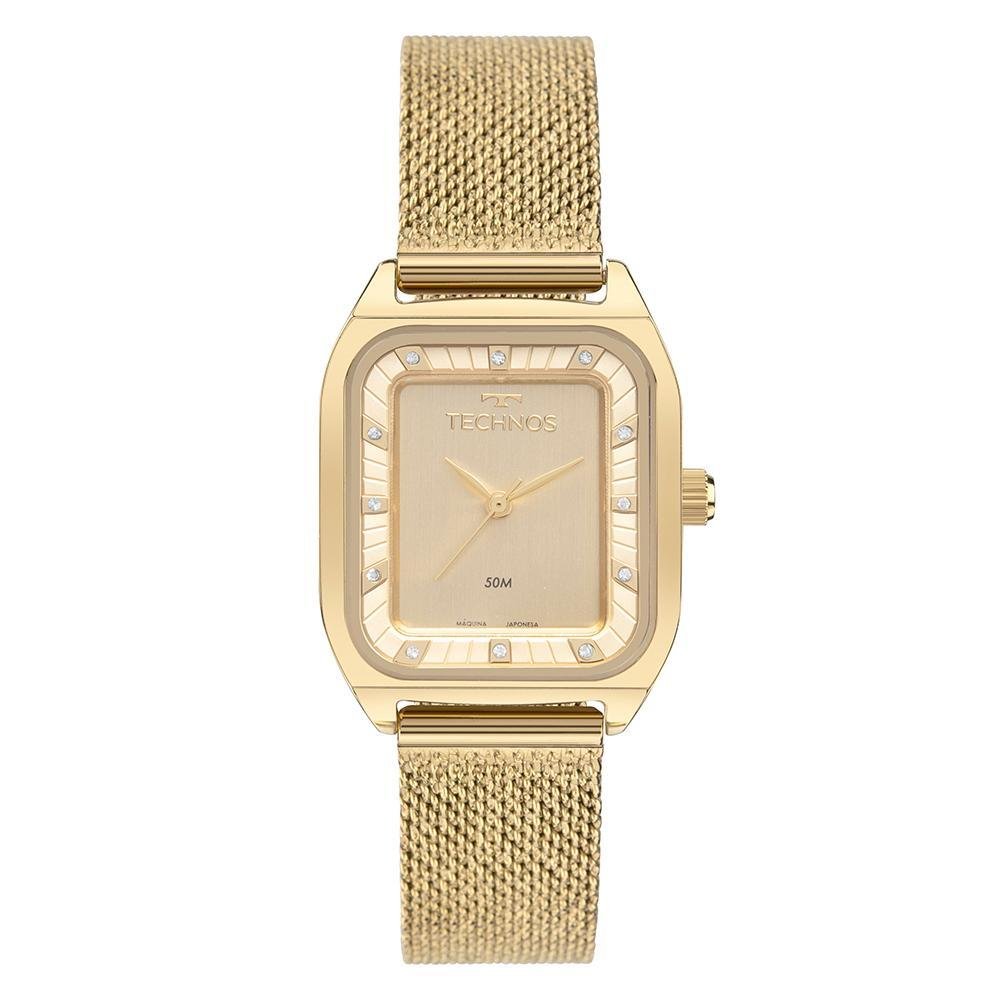 Relógio Technos Feminino Brilho Dourado - 2035NAX/1D