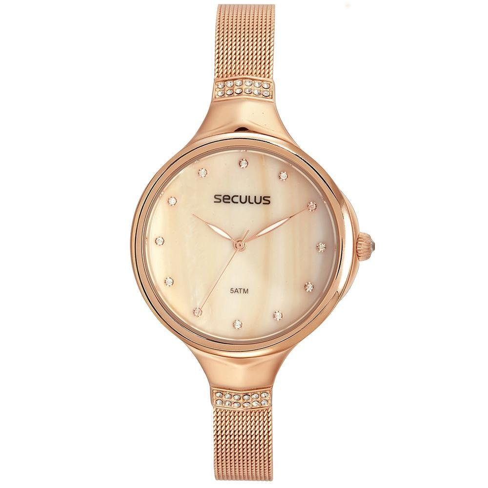 Relógio Seculus Feminino 77174LPSVRS3