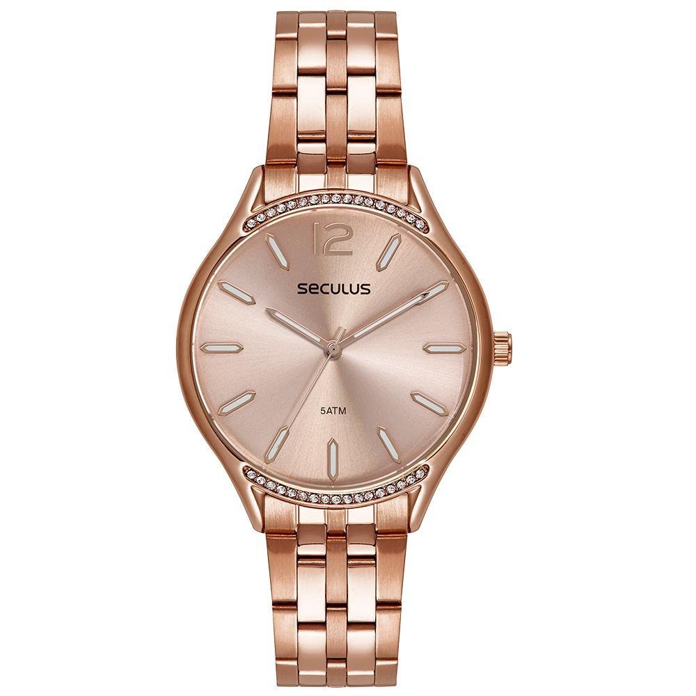 Relógio Seculus Feminino 77250LPSVRS3