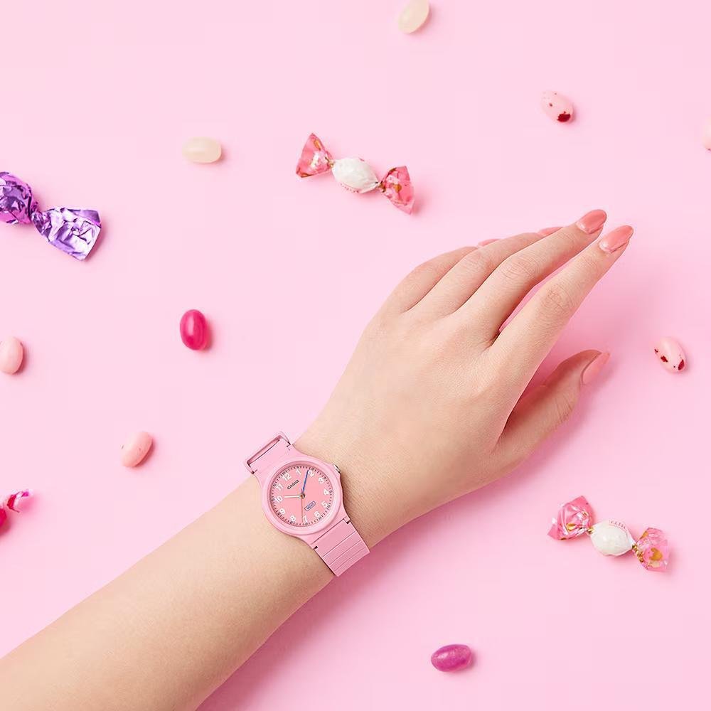 Relógio Casio Feminino Standard LQ-24B-4BDF Rosa 3