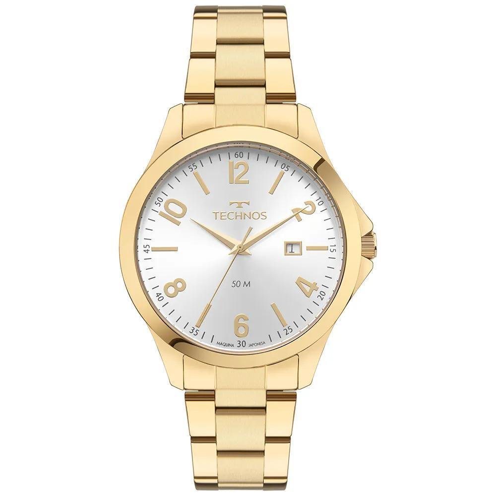 Relógio Technos Masculino Steel Dourado - 2115UAZ/1K