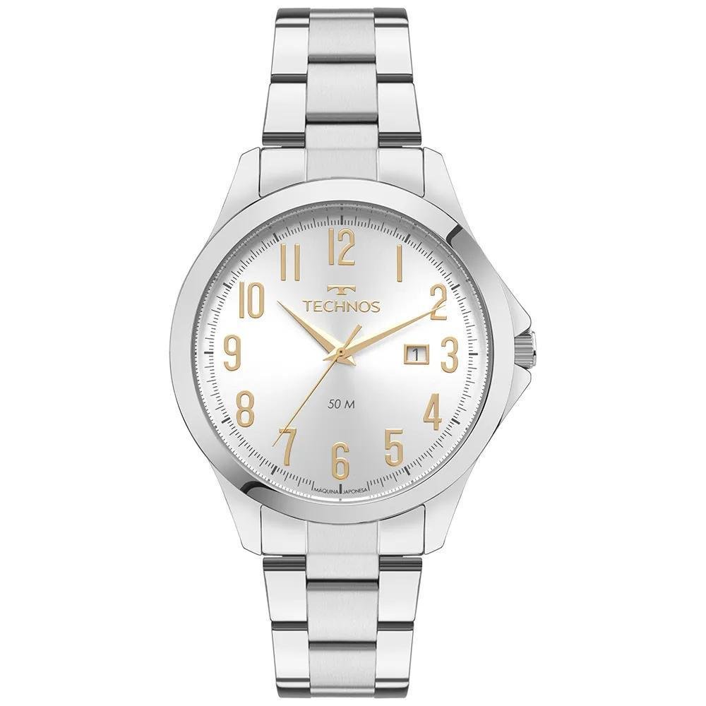 Relógio Technos Masculino Steel Prata - 2115UAY/1K