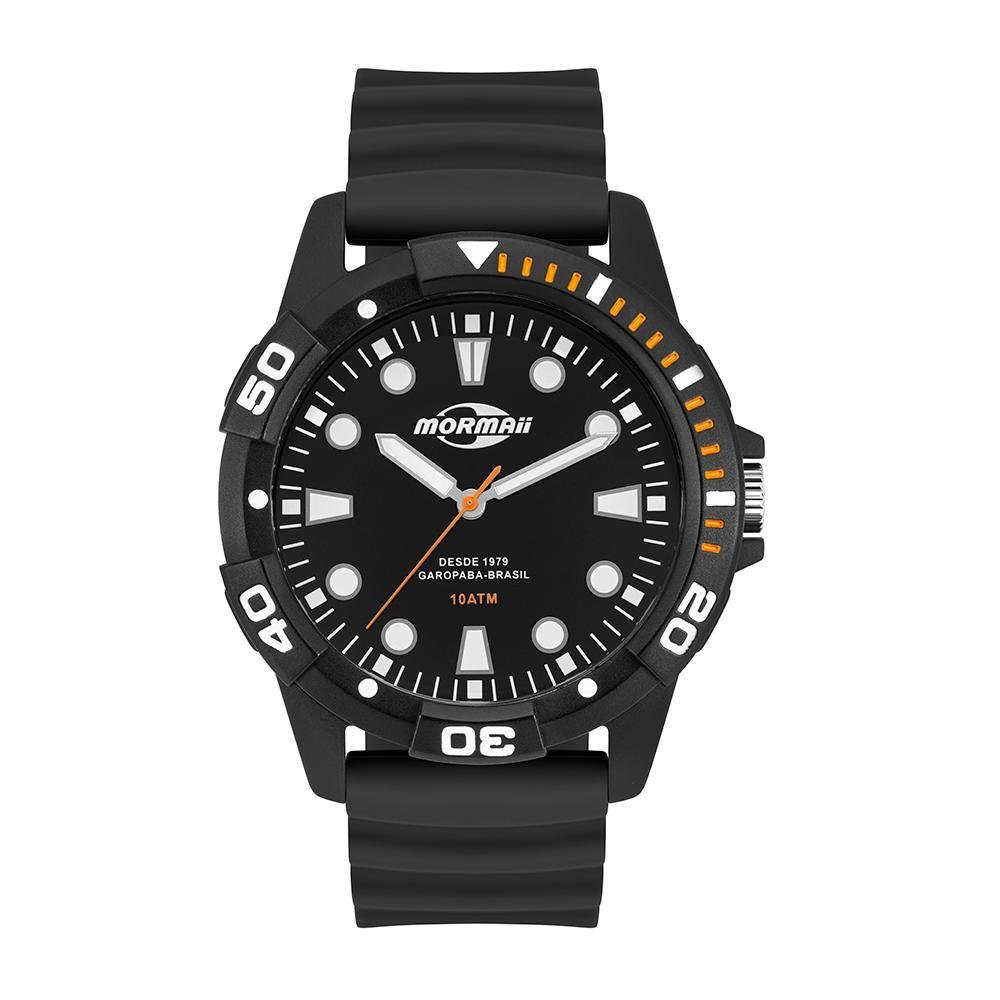 Relógio Mormaii Masculino Casual Preto - MOPC21JALL/8P