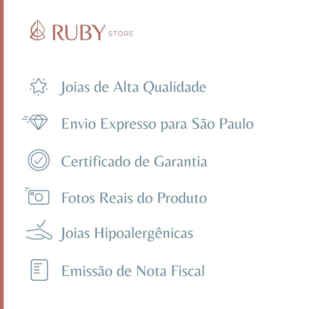 Colar Pingente Bola Dourado Semijoia Banho Ouro Dourado 6