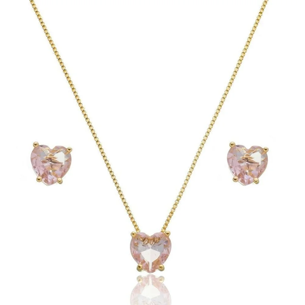 Cor Dourado/Rosa